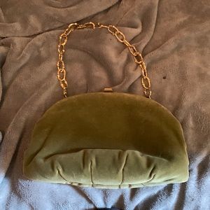 green purse